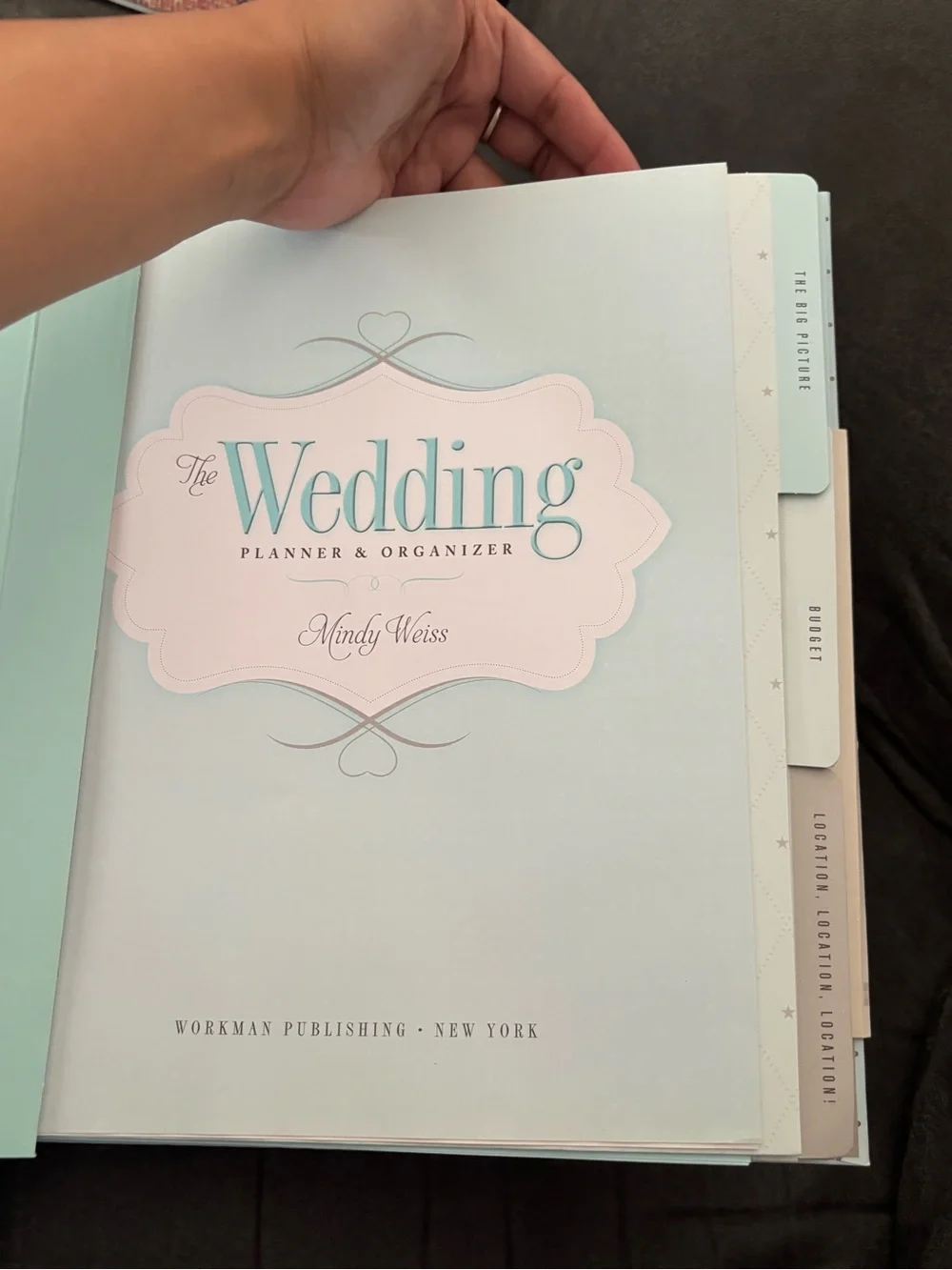 The Wedding Planner & Organizer — NEW! By Mindy Weiss